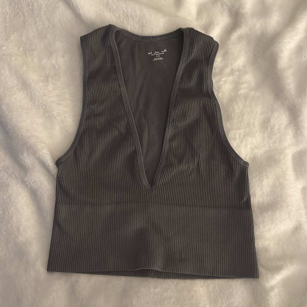 Urban outfitters v neck plunge tank